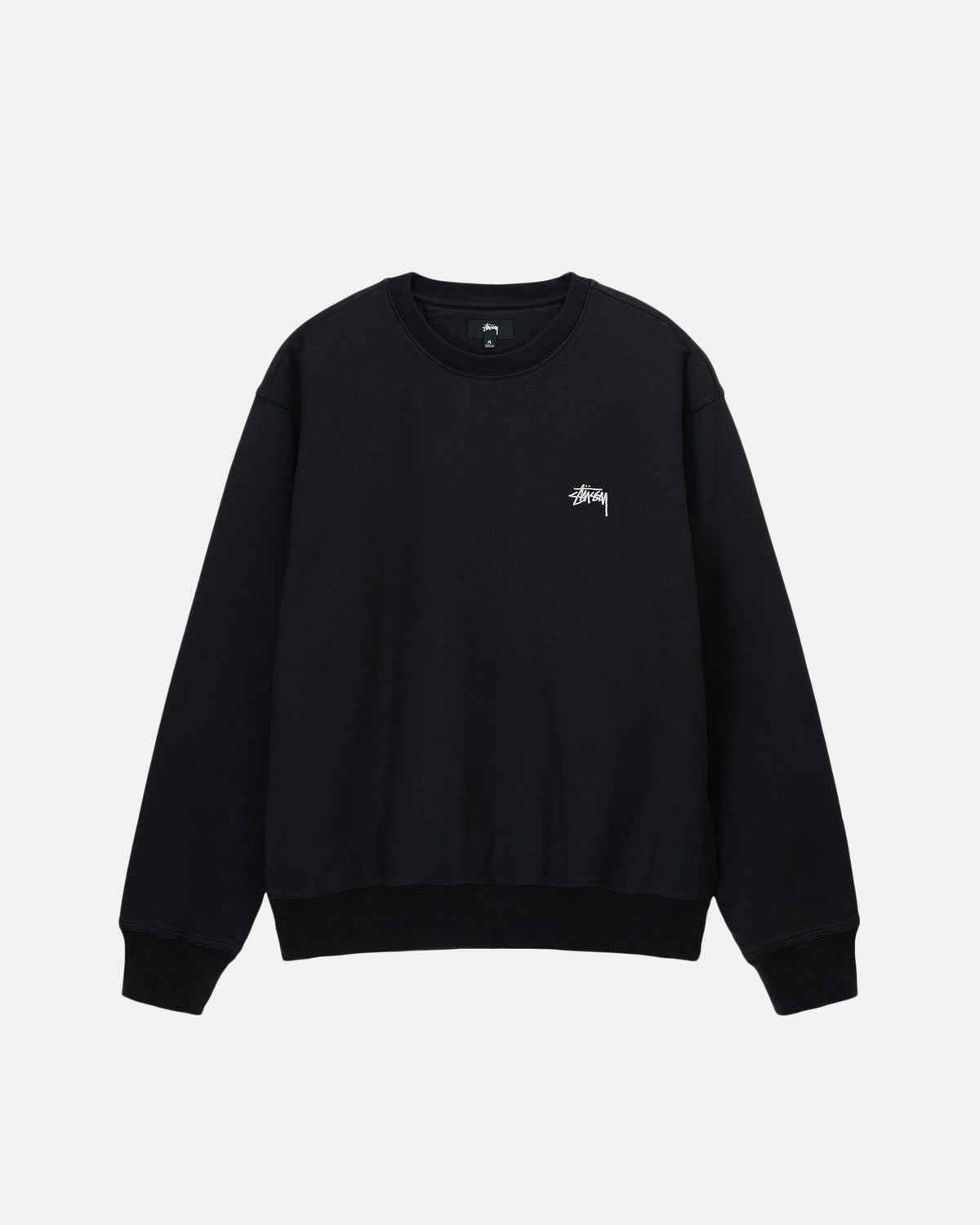 STOCK LOGO CREW BLACK