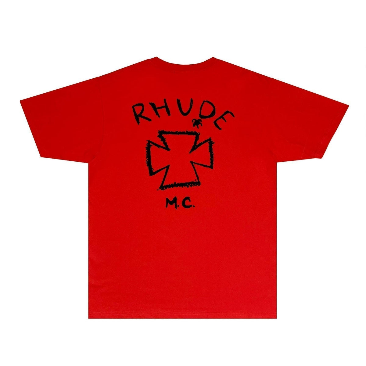 Rhude T-shirts Printed Trendy Pure Cotton