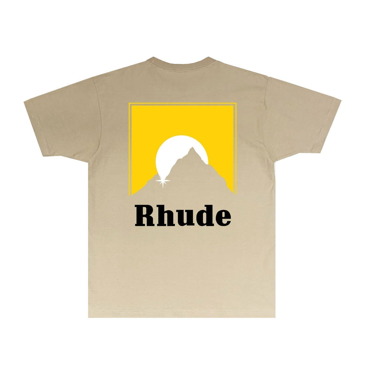 Rhude T-shirts Printed Trendy Pure Cotton