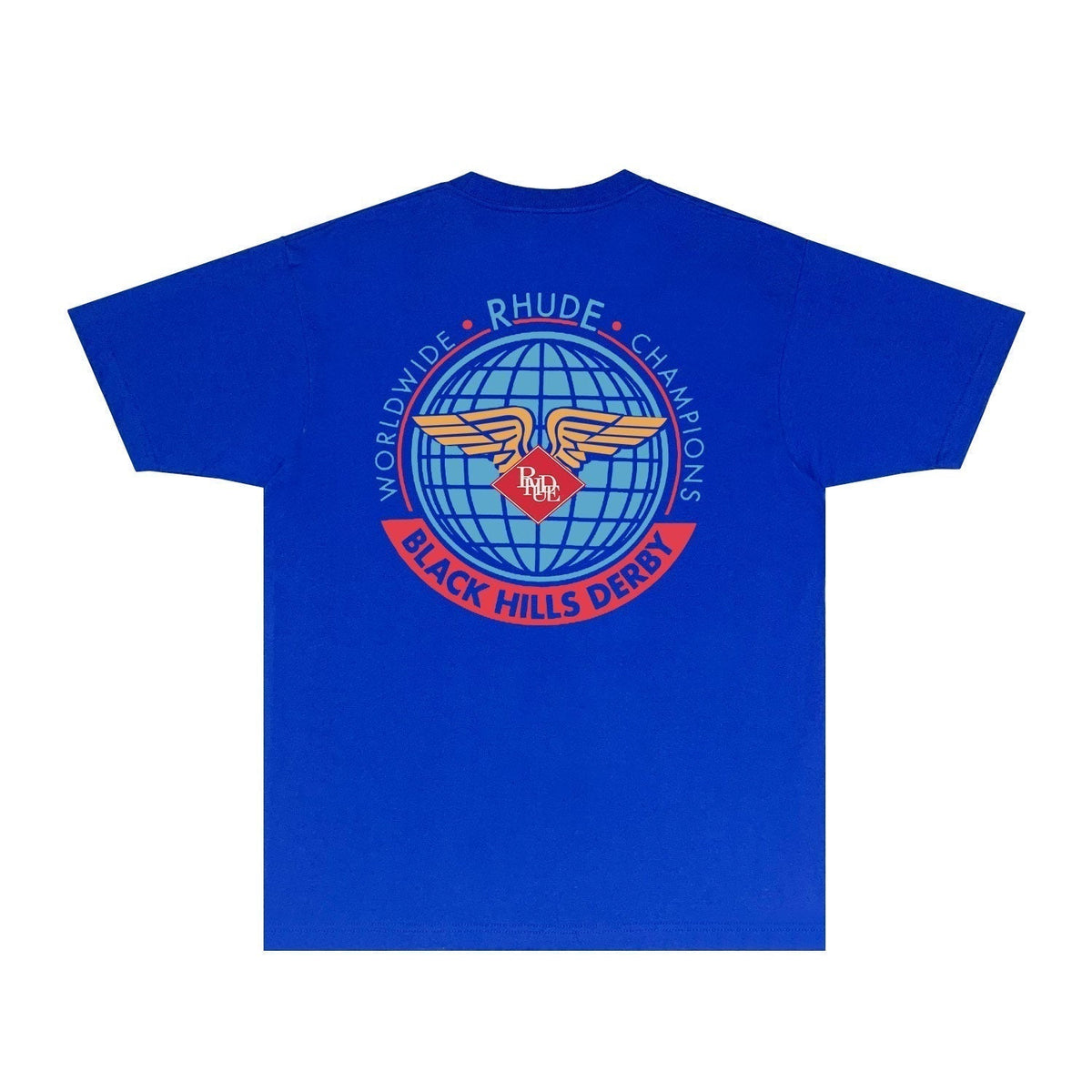 Rhude T-shirts Printed Trendy Pure Cotton