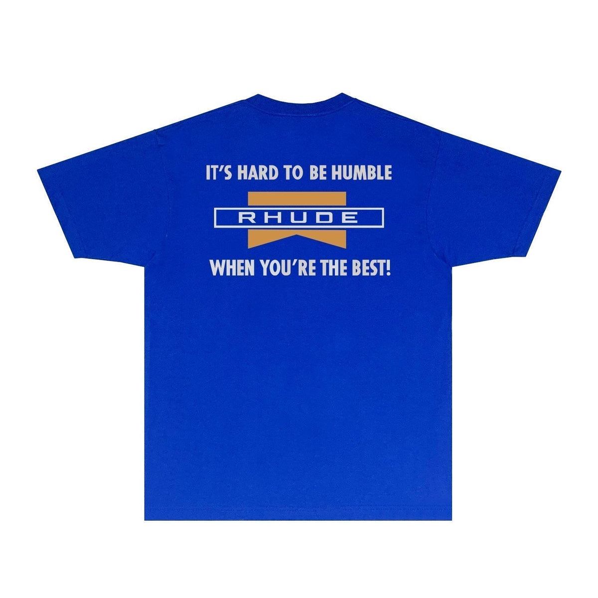 Rhude T-shirts Printed Trendy Pure Cotton