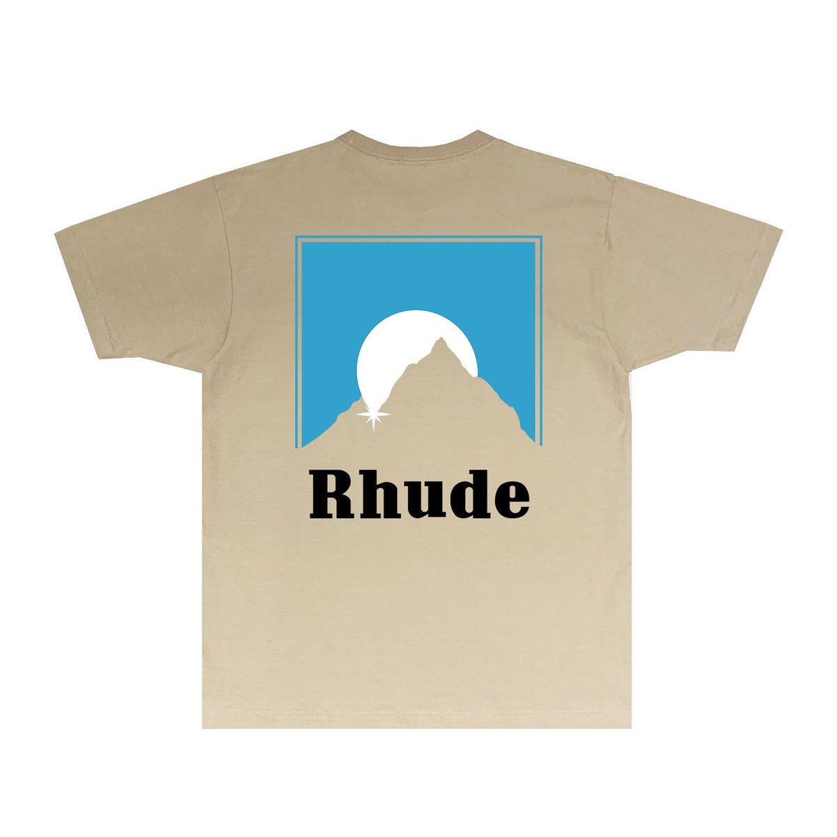 Rhude T-shirts Printed Trendy Pure Cotton