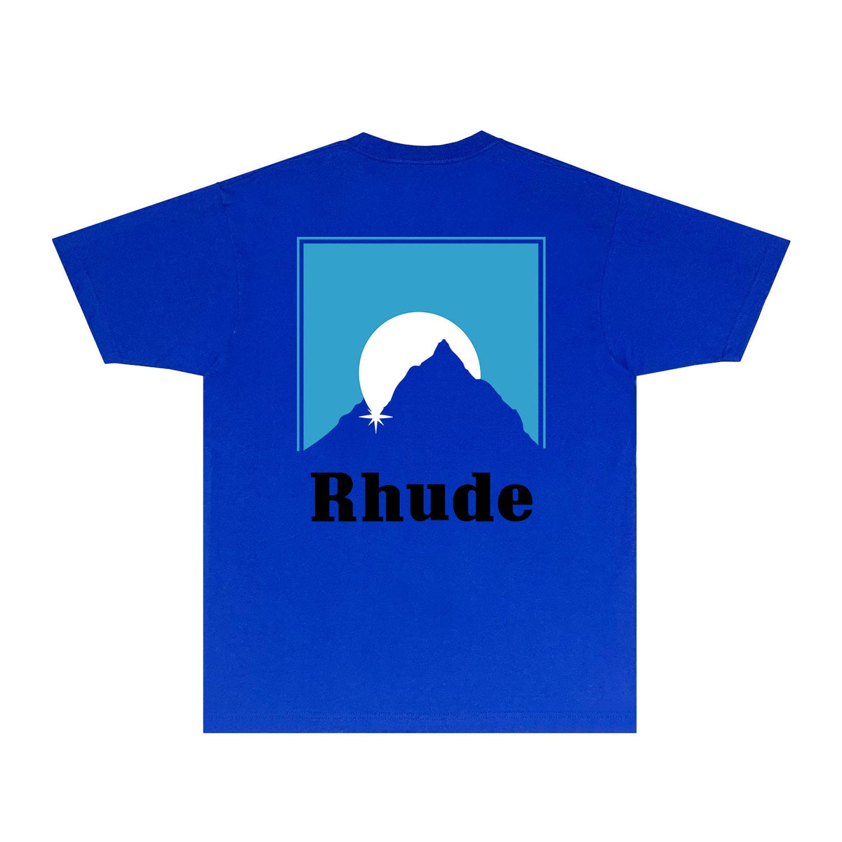 Rhude T-shirts Printed Trendy Pure Cotton