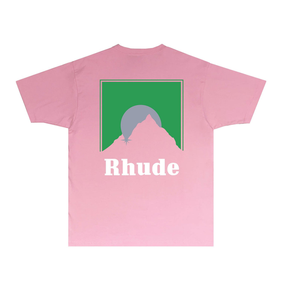 Rhude T-shirts Printed Trendy Pure Cotton