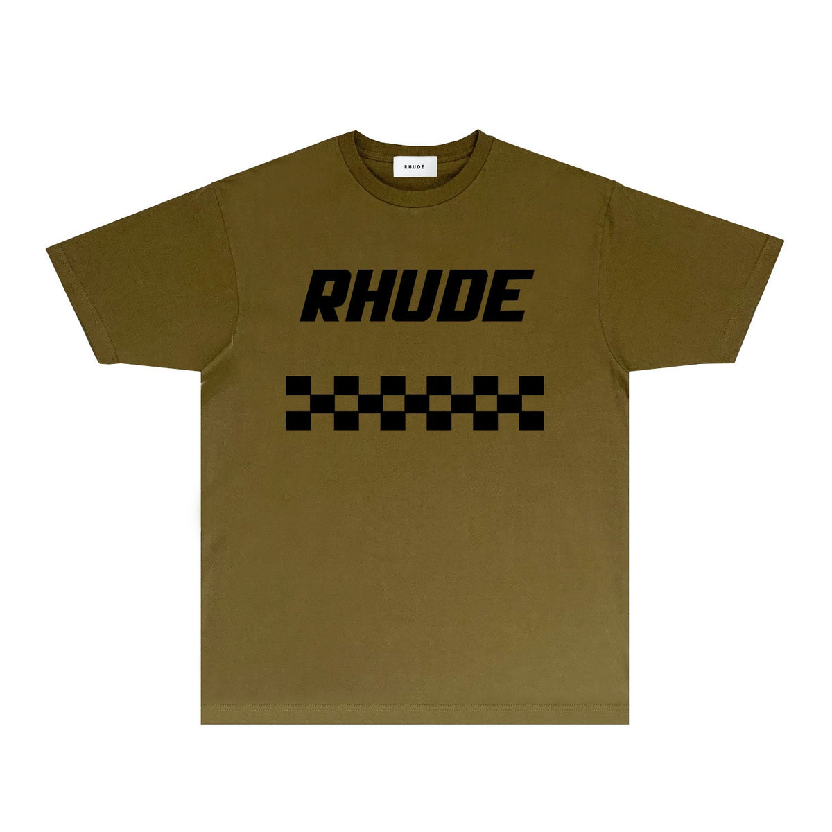 Rhude T-shirts Printed Trendy Pure Cotton