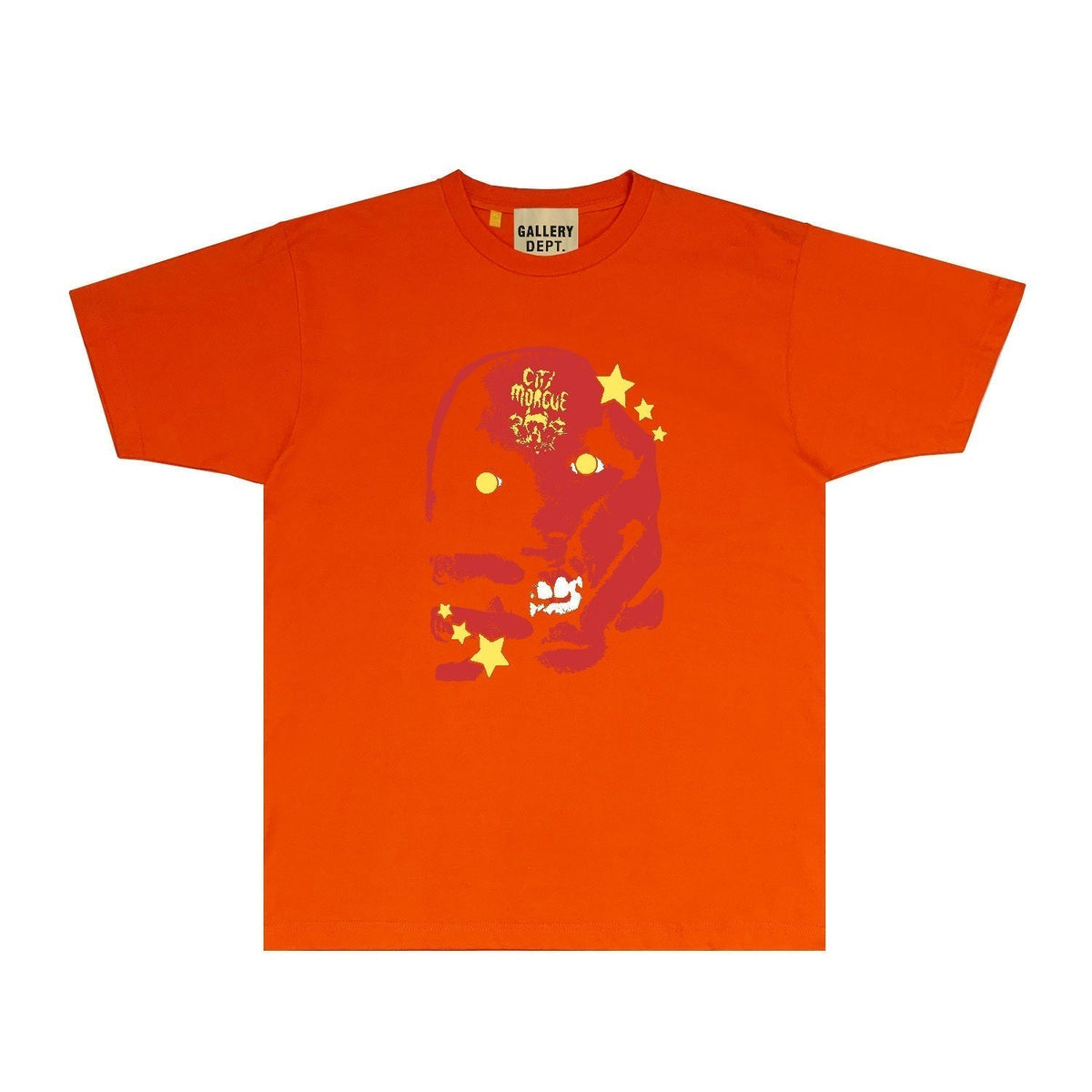 Gallery Dept T Shirt Retro Printed Loose Short-Sleeved Shirt