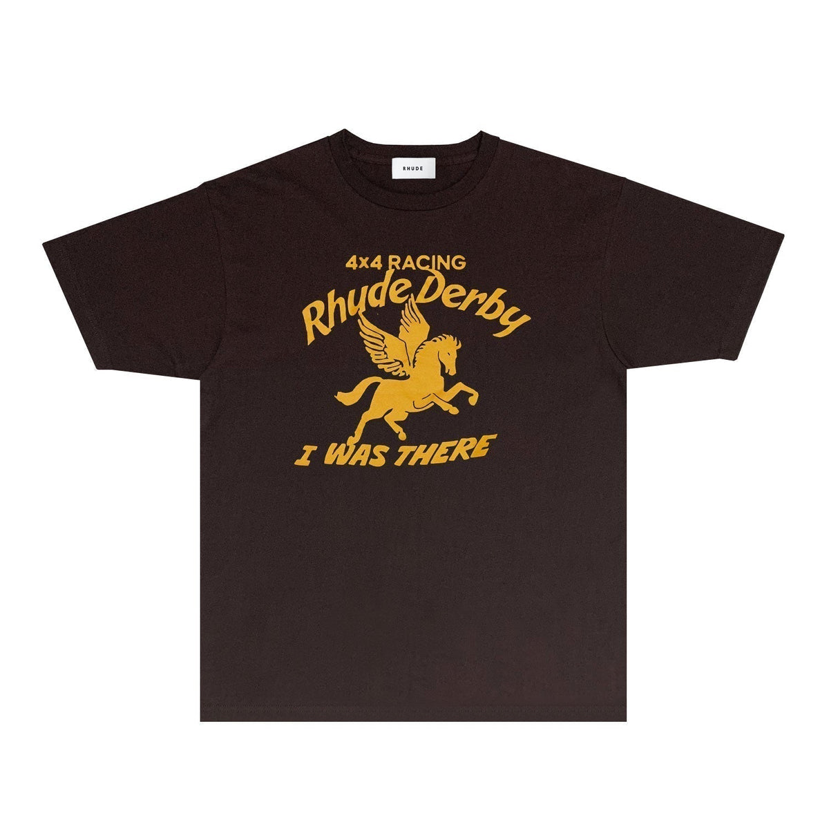 Rhude T-shirts Printed Trendy Pure Cotton