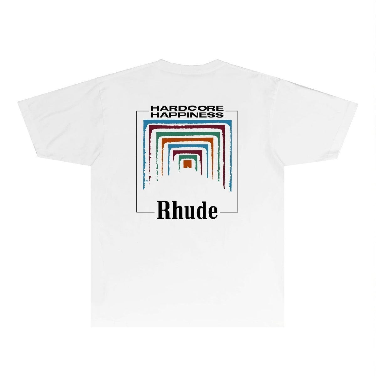 Rhude T-shirts Printed Trendy Pure Cotton