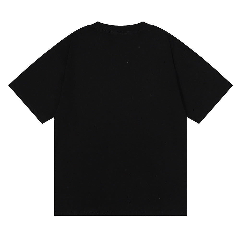 Rhude T-shirt F1 Racing Letter Logo Pattern Short Sleeve T-shirt