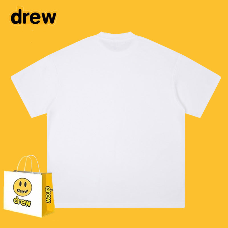 Drew T-shirts Short Sleeve Printed T-shirt Loose