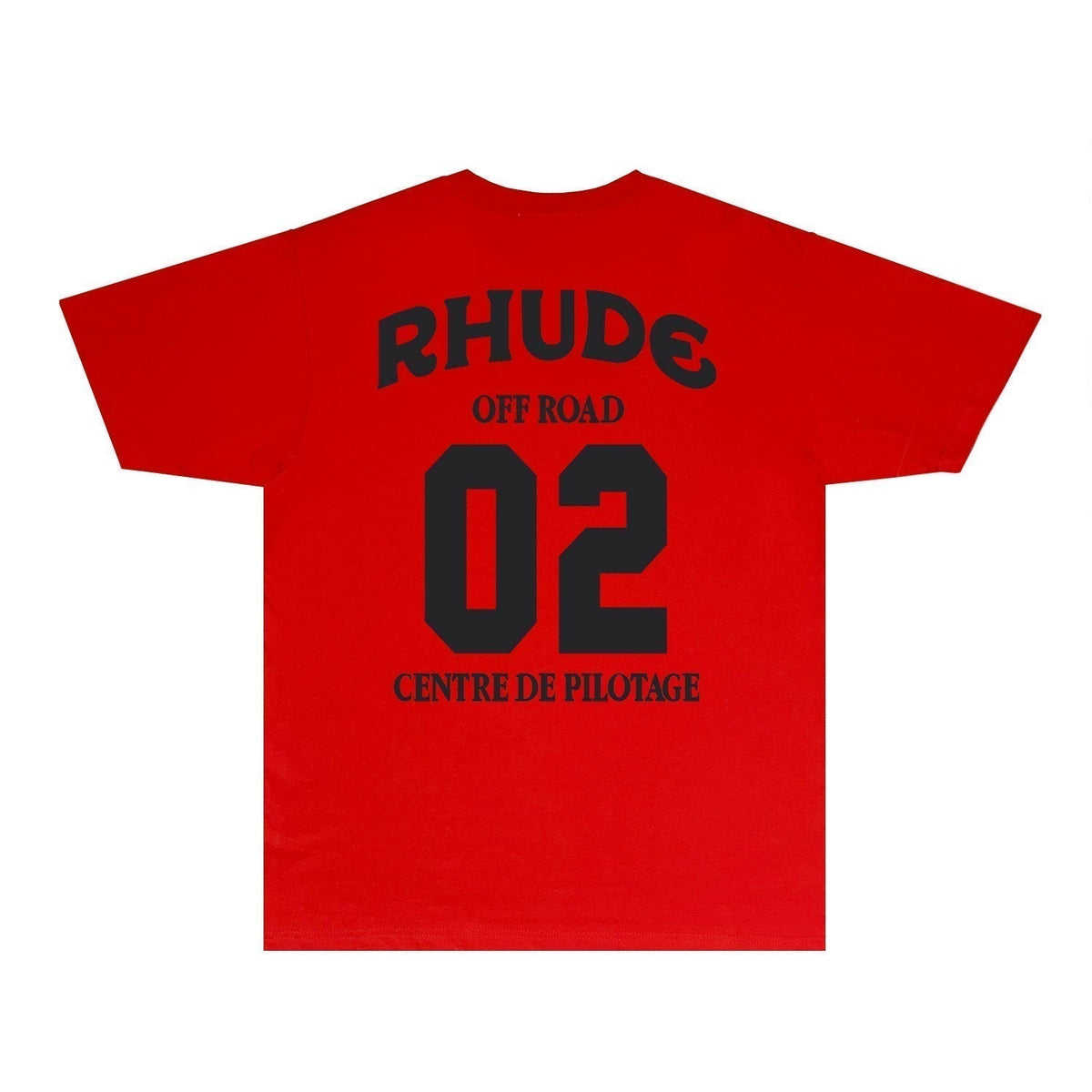 Rhude T-shirts Printed Trendy Pure Cotton