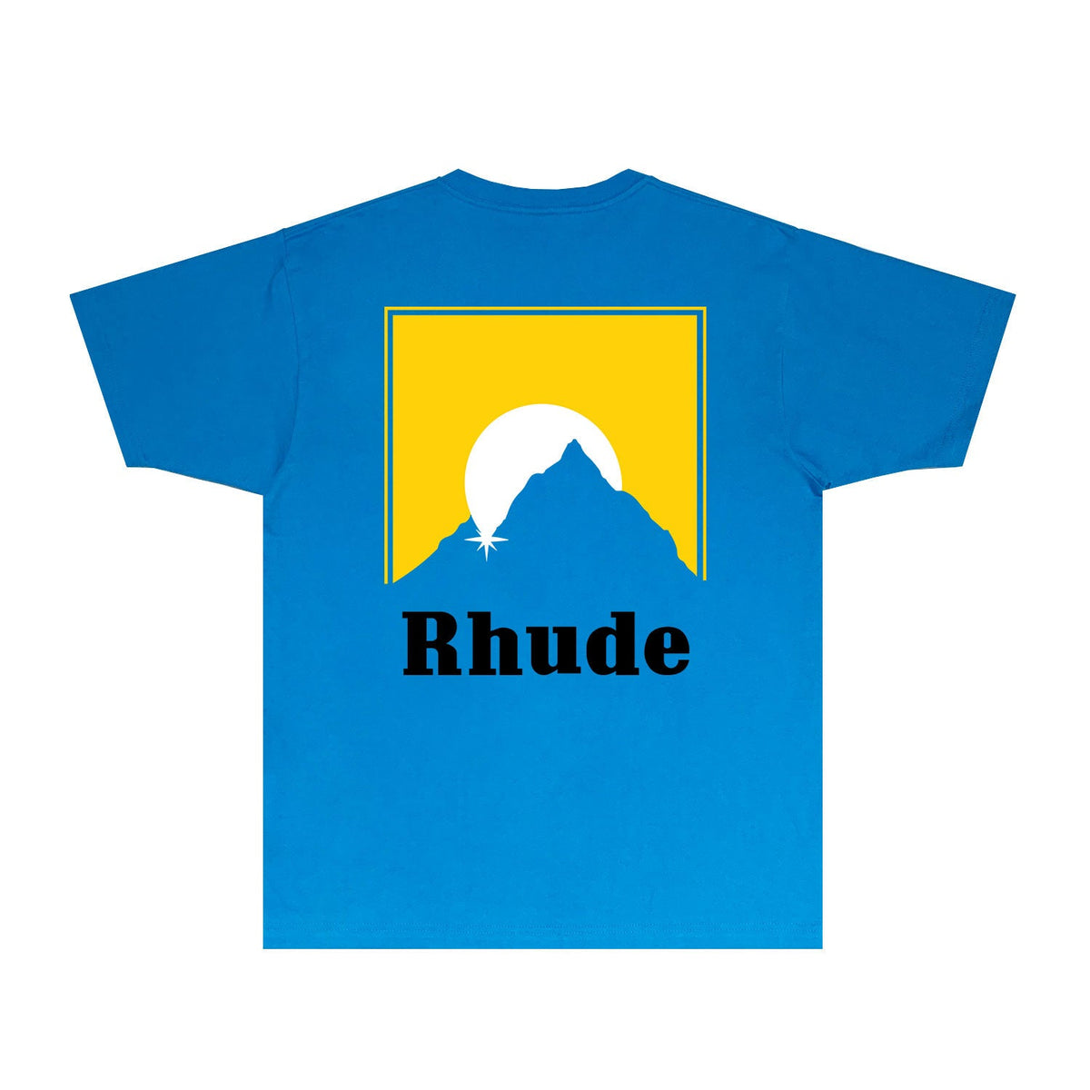Rhude T-shirts Printed Trendy Pure Cotton