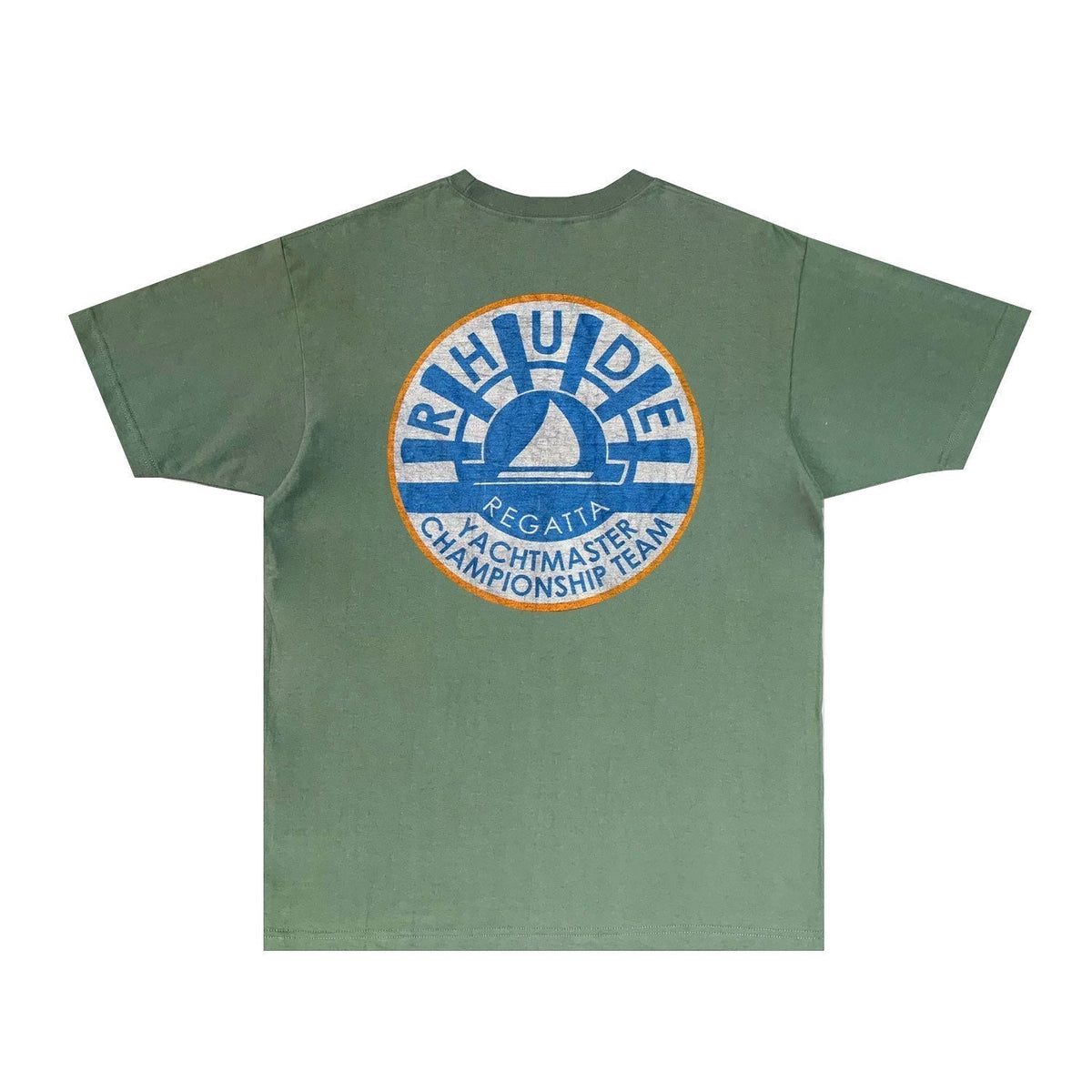 Rhude T-shirts Printed Trendy Pure Cotton