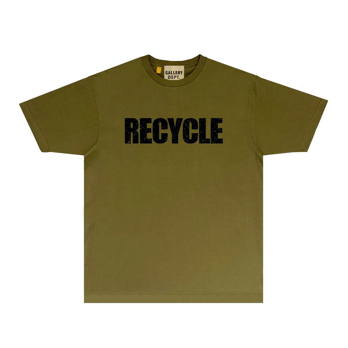 Gallery Dept T Shirt Retro Printed Loose Short-Sleeved Shirt