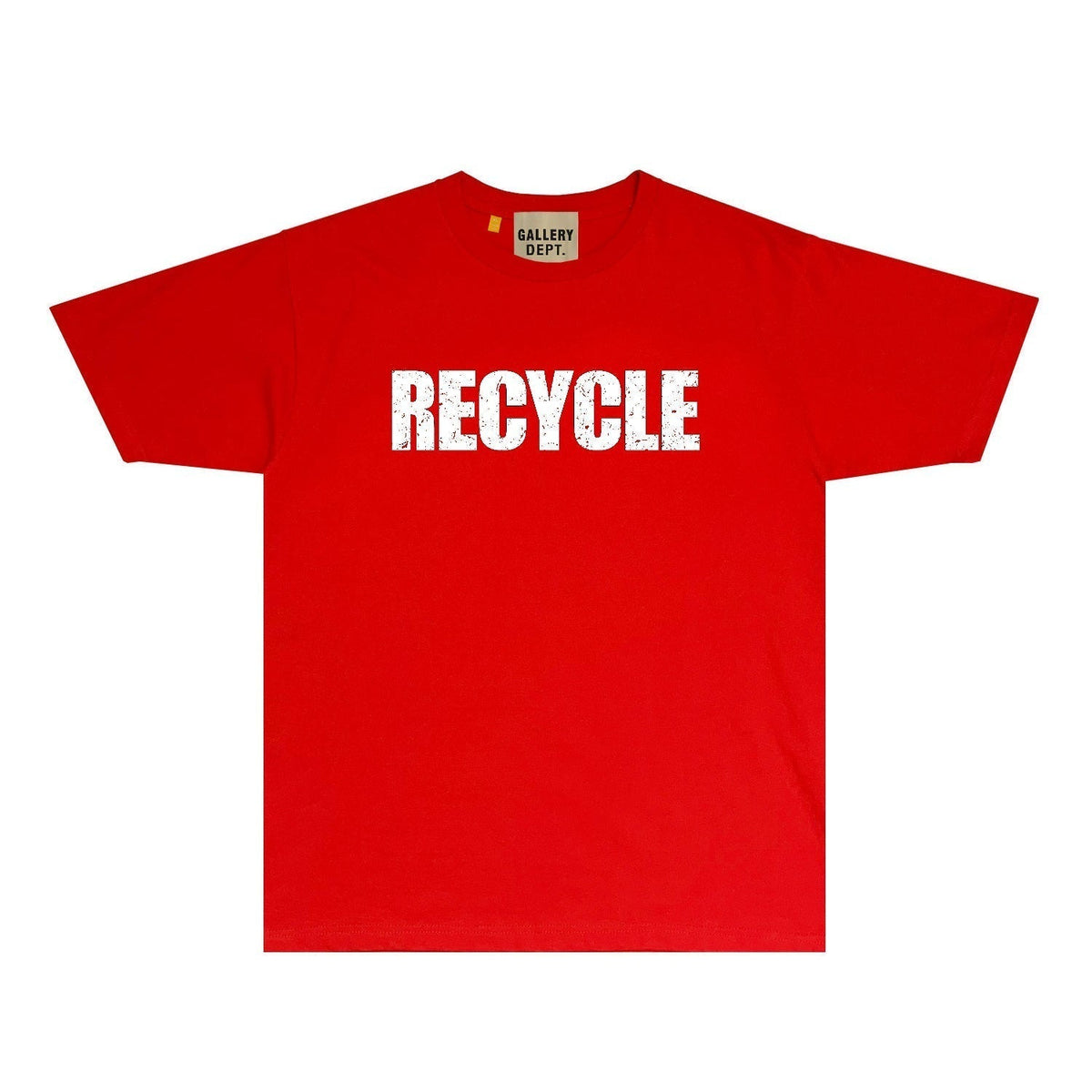 Gallery Dept T Shirt Retro Printed Loose Short-Sleeved Shirt