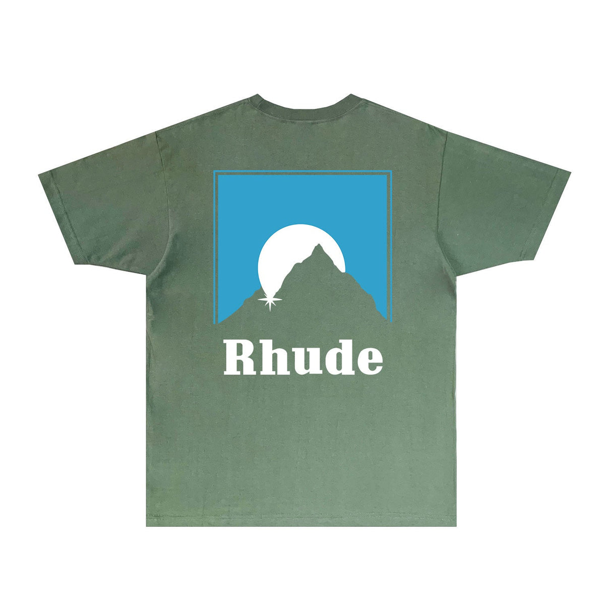Rhude T-shirts Printed Trendy Pure Cotton
