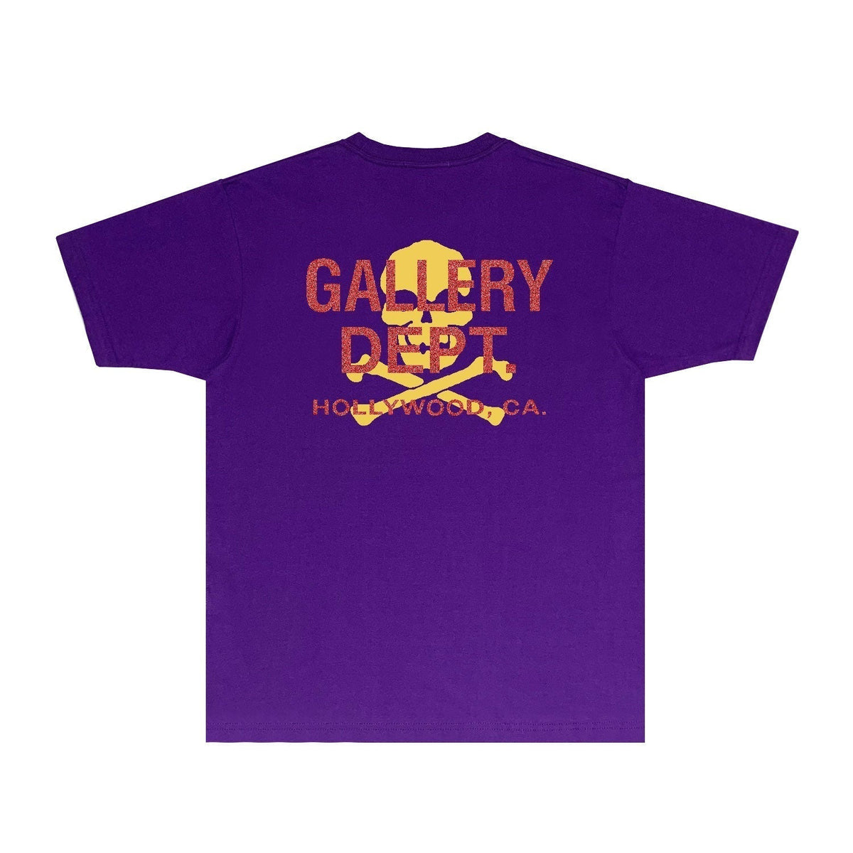 Gallery Dept T Shirt Retro Printed Loose Short-Sleeved Shirt